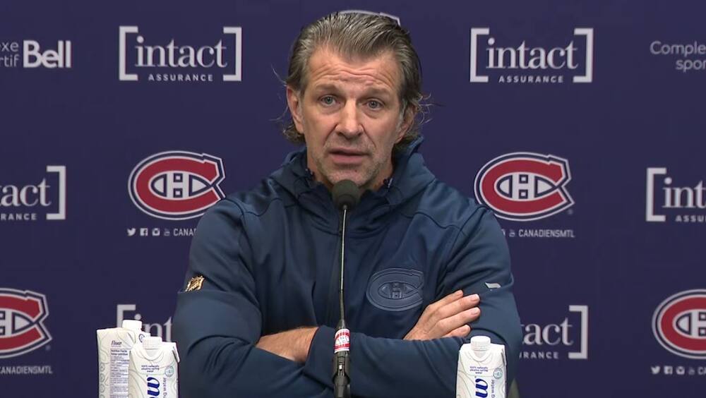Bergevin parle de son avenir à Montréal