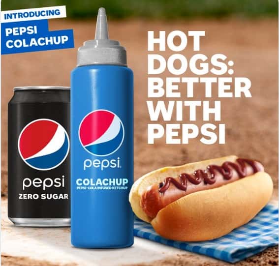 «Colachup»: Pepsi présente un nouveau condiment à essayer sur ses hot ...