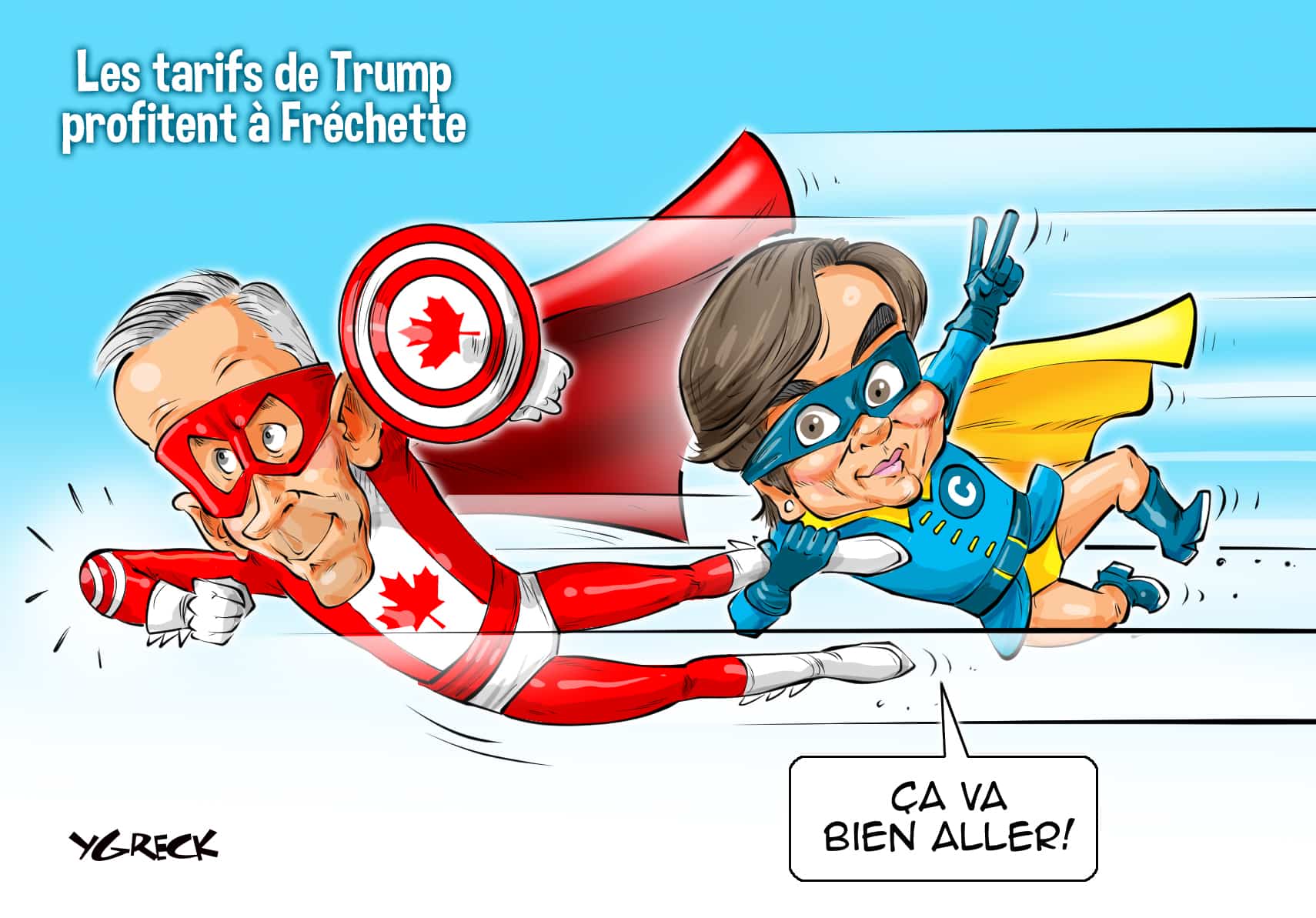 La caricature d’Ygreck