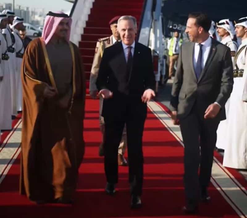  « Accroître les échanges commerciaux »: le premier ministre du Canada Mark Carney est arrivé au Qatar