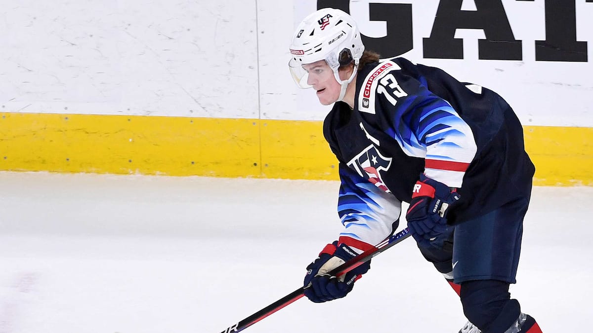 Projection de l’équipe américaine aux 4 nations: non, Cole Caufield n’y est pas