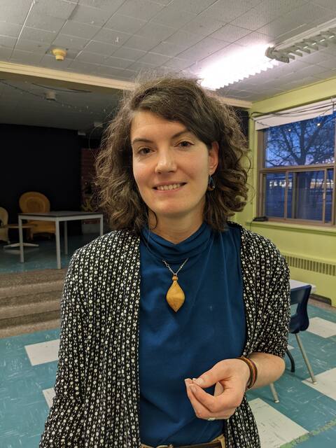 Céline Camus, chargée de projet pour le Bureau Info Logement de Saint-Michel