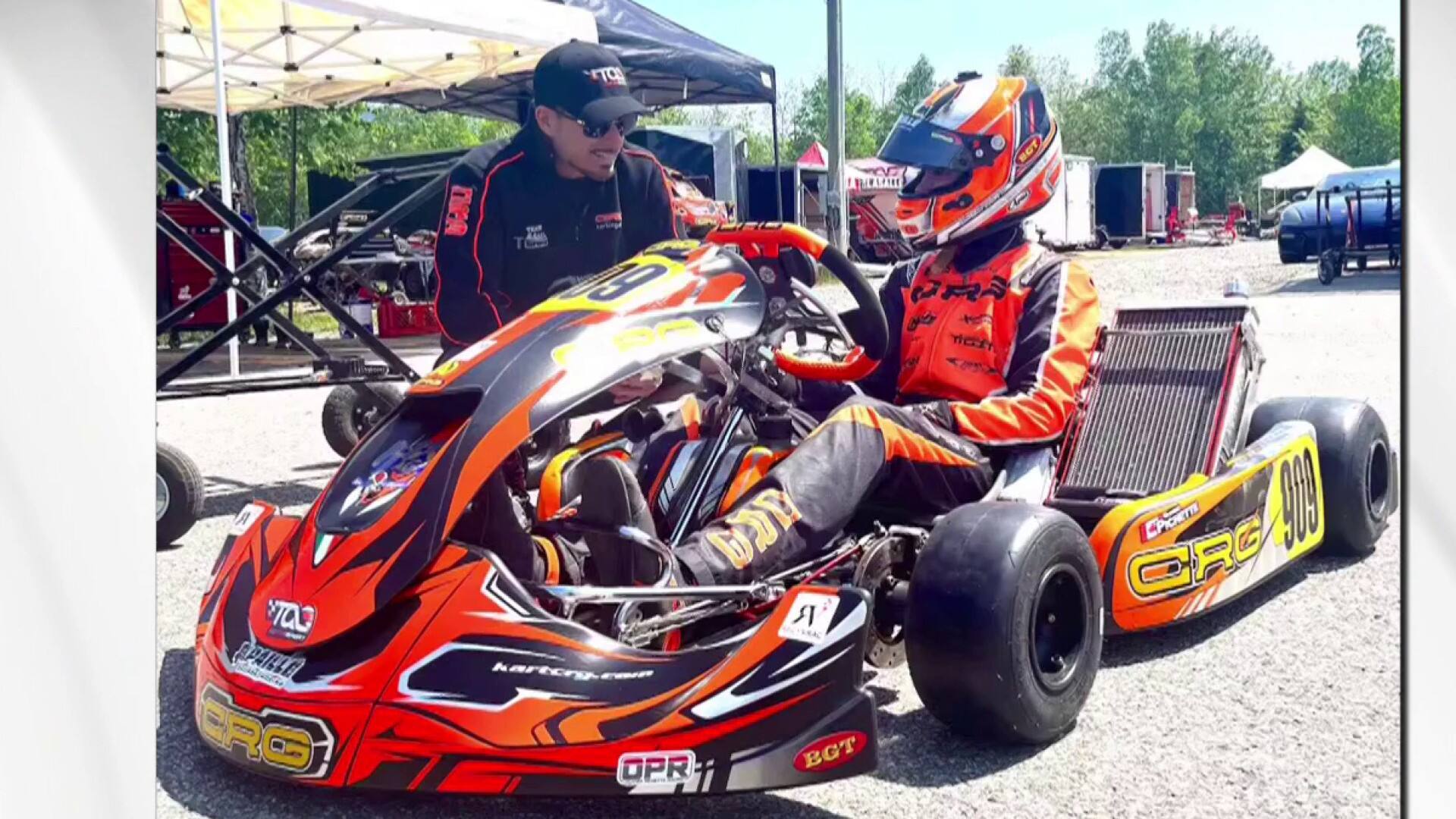Olivier Pichette jeune pilote de Trois-Rivières