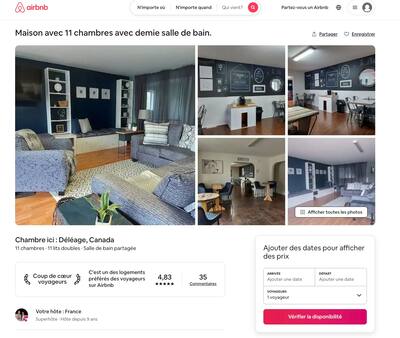 Retrato de la quebequense France Boisvenue, que acudió al Tribunal Superior para impugnar una multa de Revenu Québec por su chalet en Maniwaki, que en ese momento se anunciaba sin número CITQ.