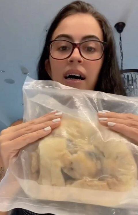 Elle partage son coeur qui ressemble &agrave; de la p&acirc;te &agrave; biscuit sur TikTok