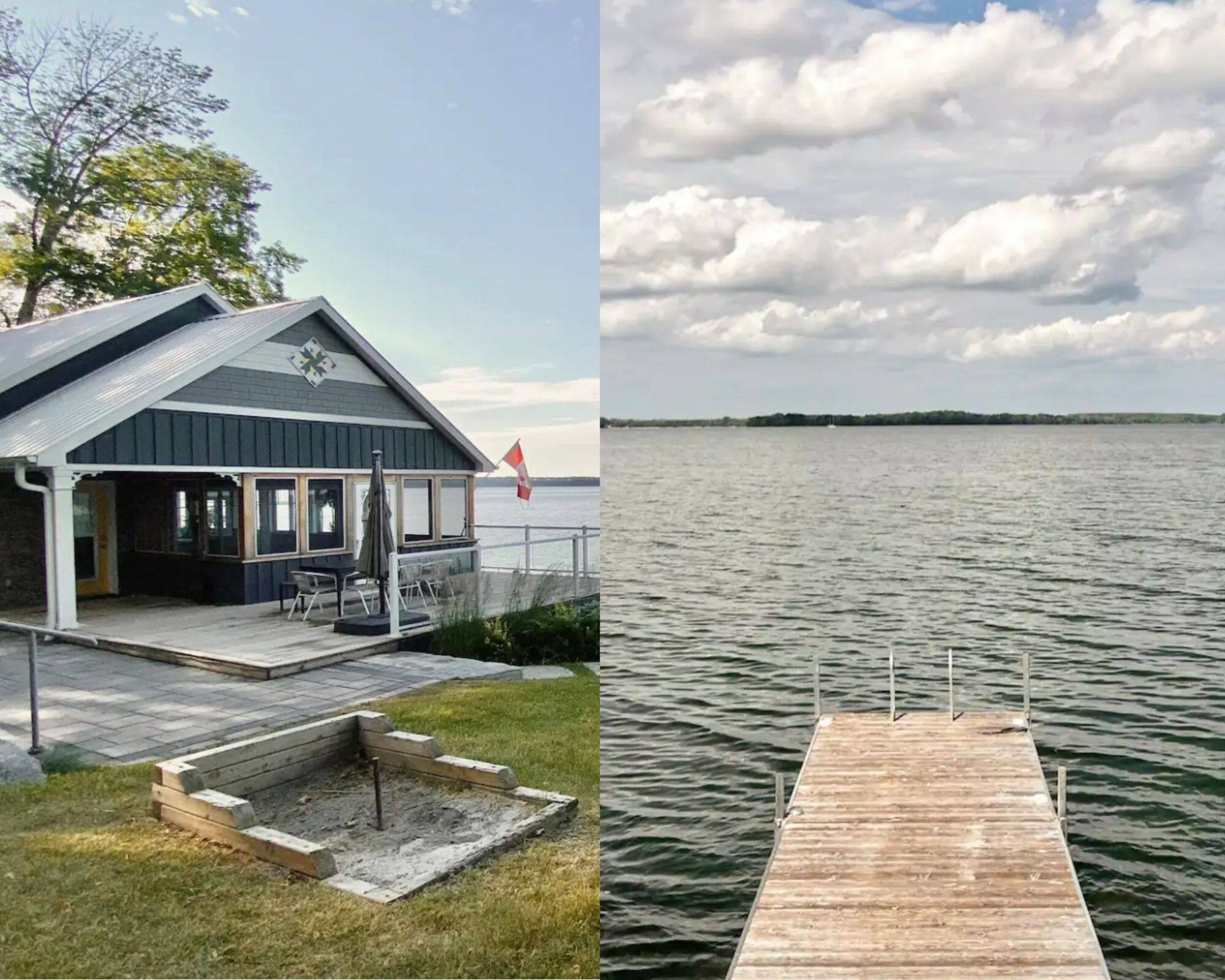 Un chalet au bord de l'eau à Prince Edward