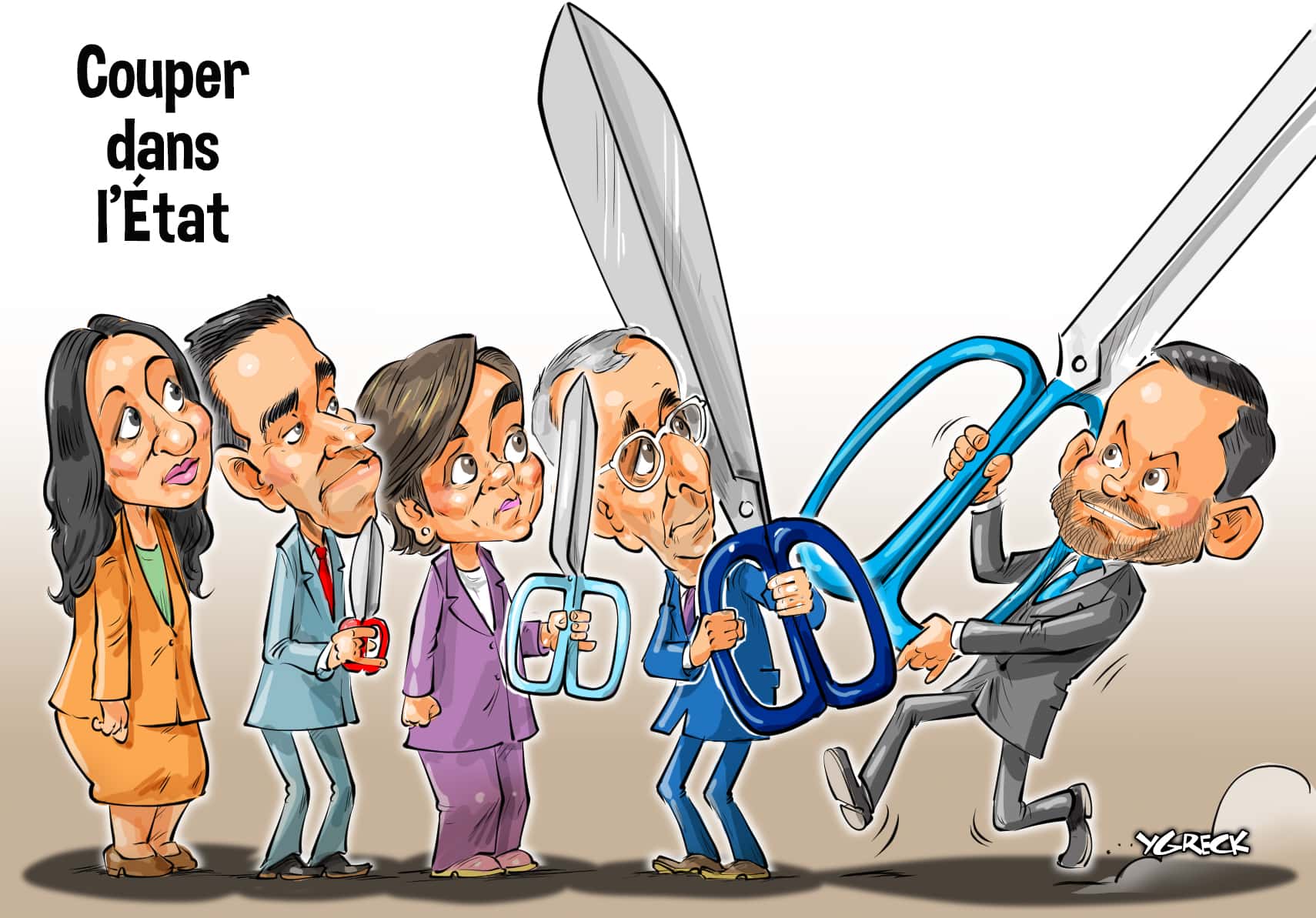 La caricature d’Ygreck