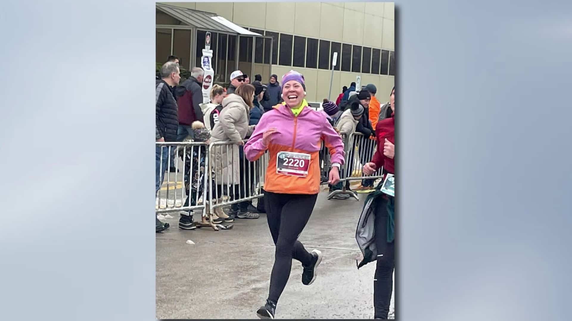 Ève-Marie Lortie réalise un 15 km de course!
