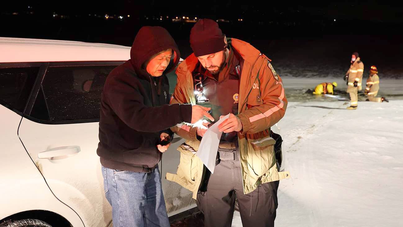 Mont&eacute;r&eacute;gie: son GPS l&rsquo;envoie directement dans la rivi&egrave;re des Outaouais