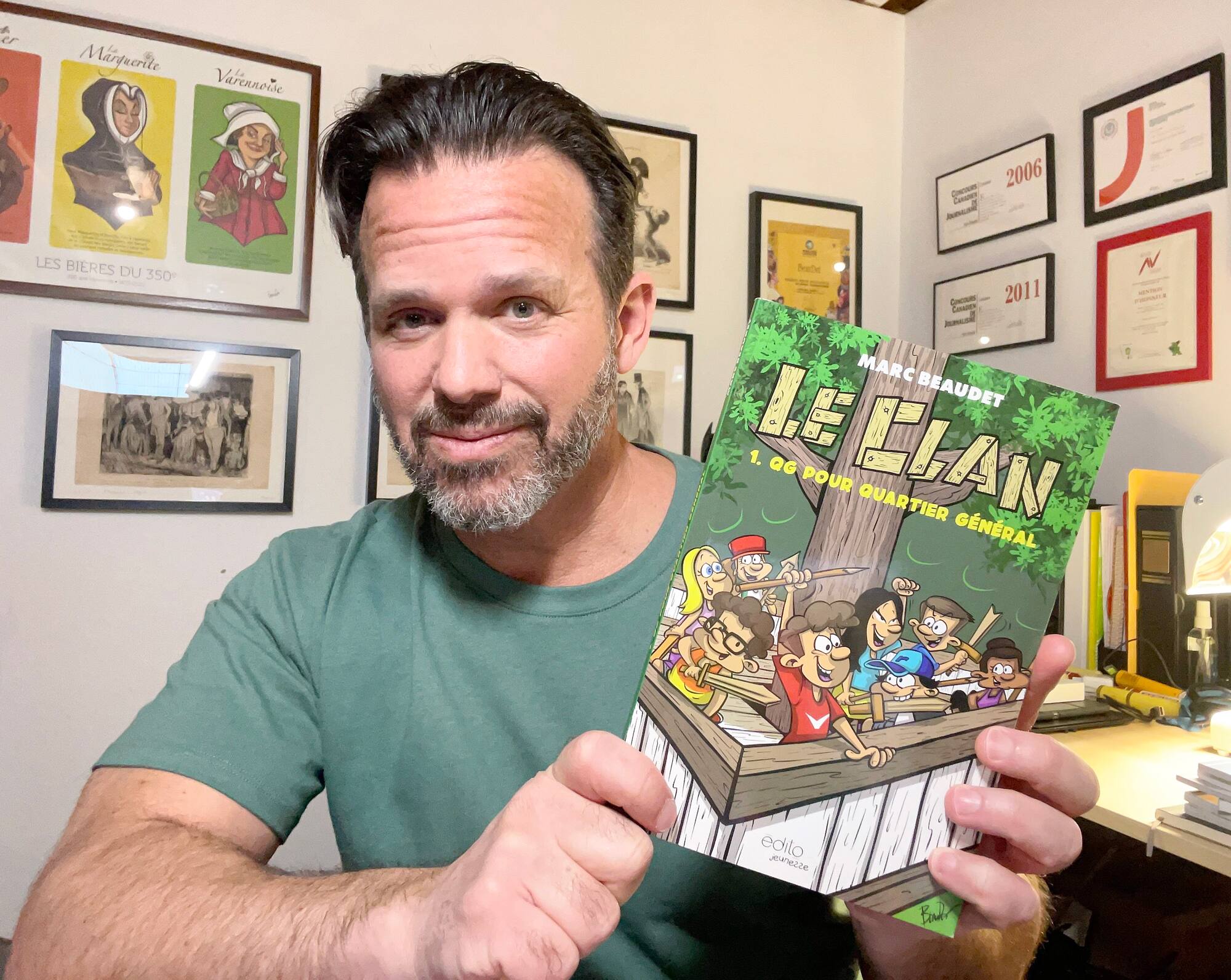 Le Clan: Trois-Pistoles en vedette dans une BD