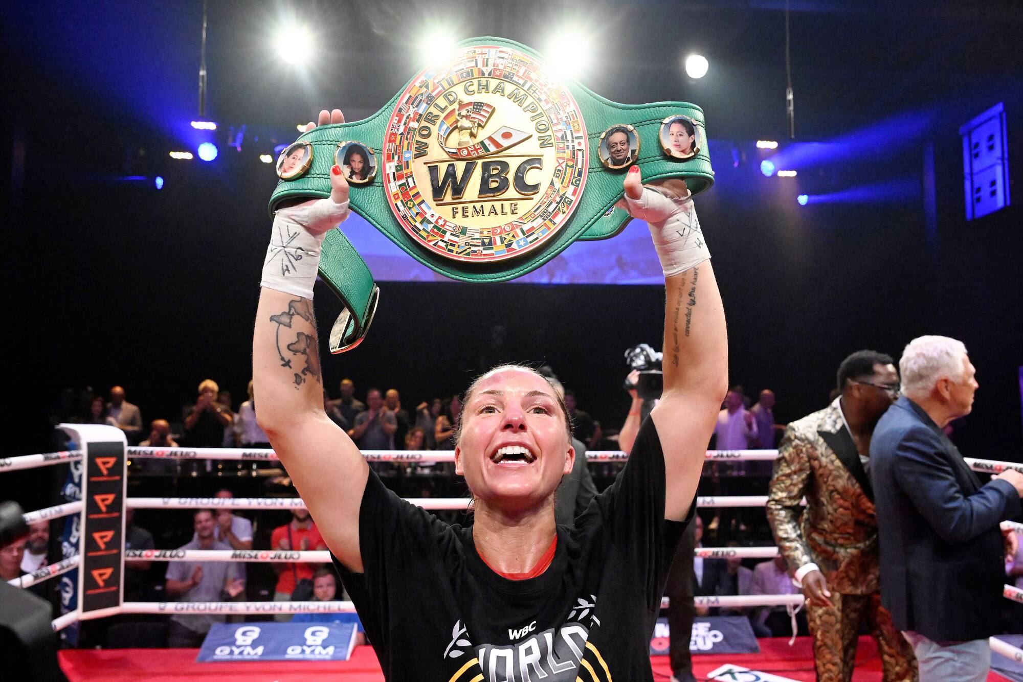 Kim Clavel sur son nuage