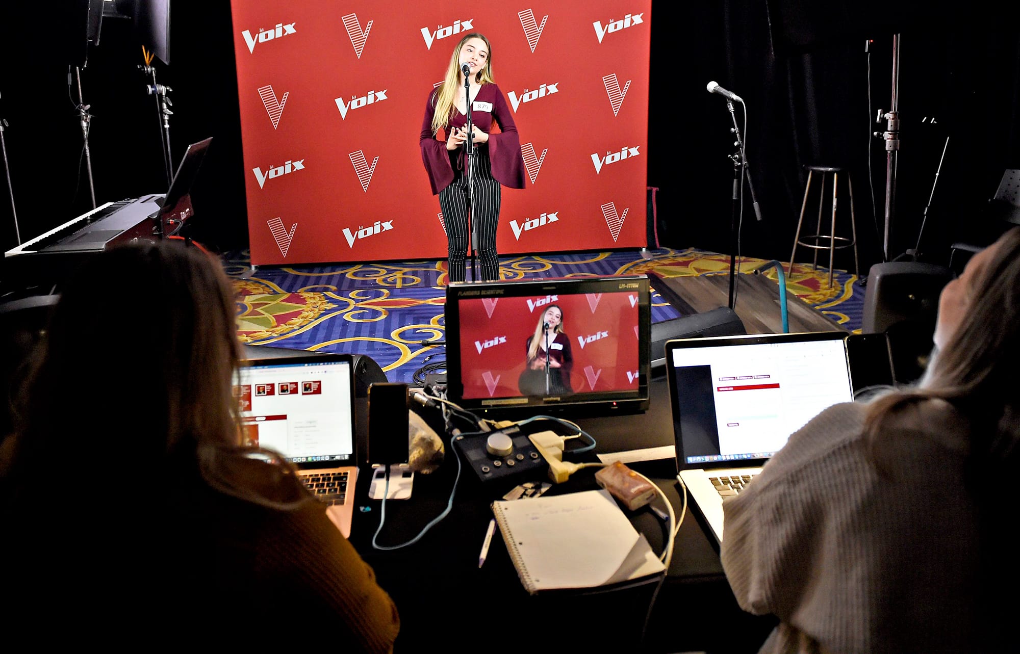 Pr&eacute;auditions de La Voix: Genevi&egrave;ve et Jeanick inspirent les candidats