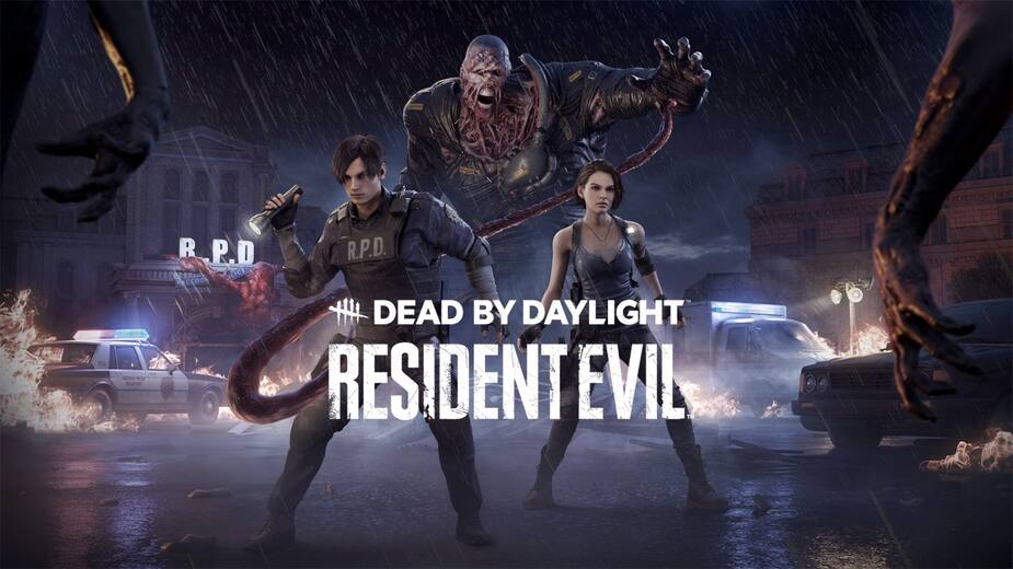 Image principale de l'article Resident Evil infecte Dead by Daylight