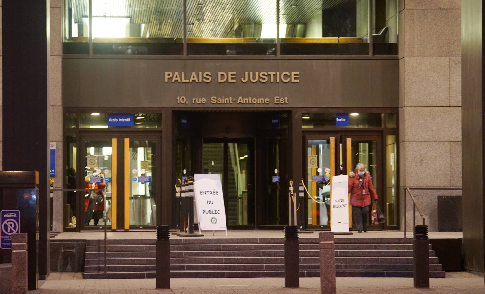 Une juge attaqu&eacute;e &agrave; l&rsquo;ext&eacute;rieur du palais de justice de Montr&eacute;al