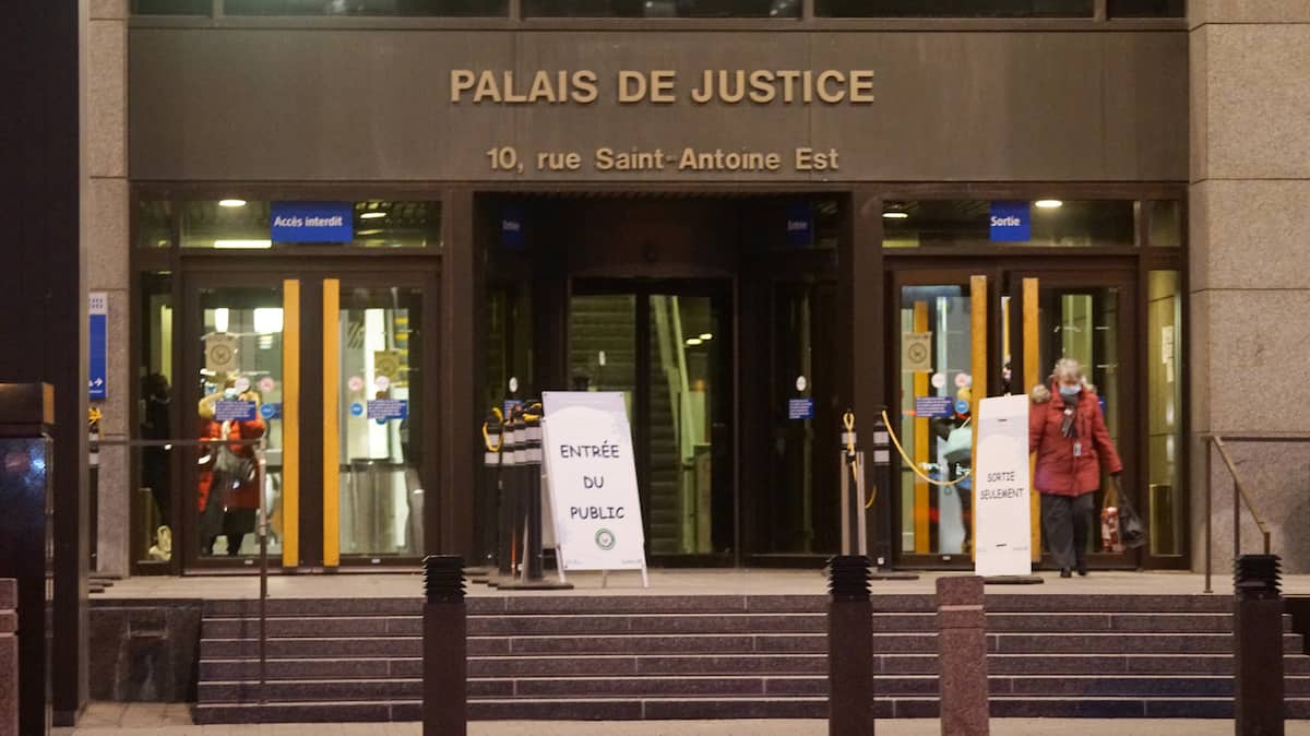 Une juge attaquée à l’extérieur du palais de justice de Montréal