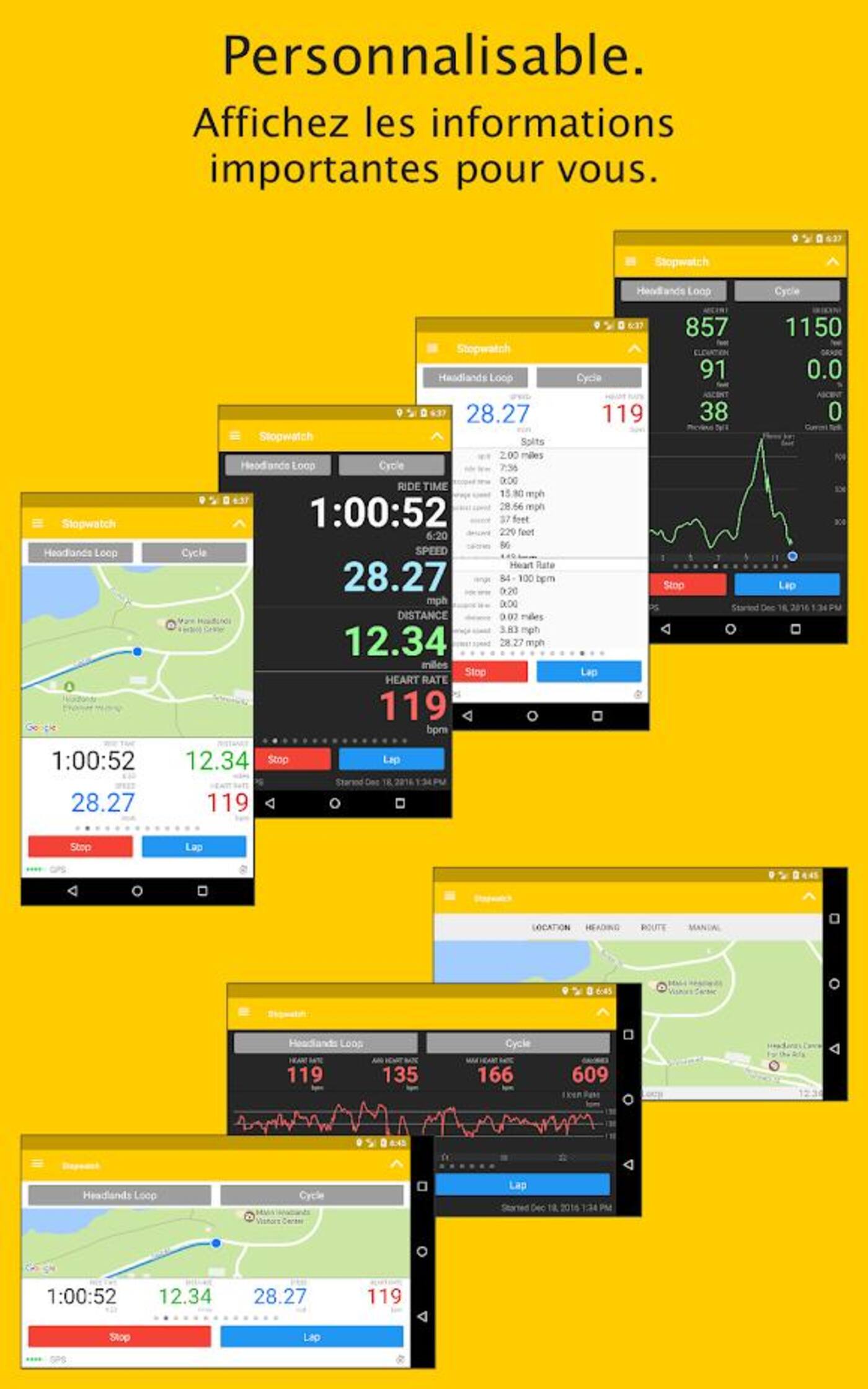 Measuring Cyclemeter Mesurez vos performances à vélo avec Cyclemeter | JDM