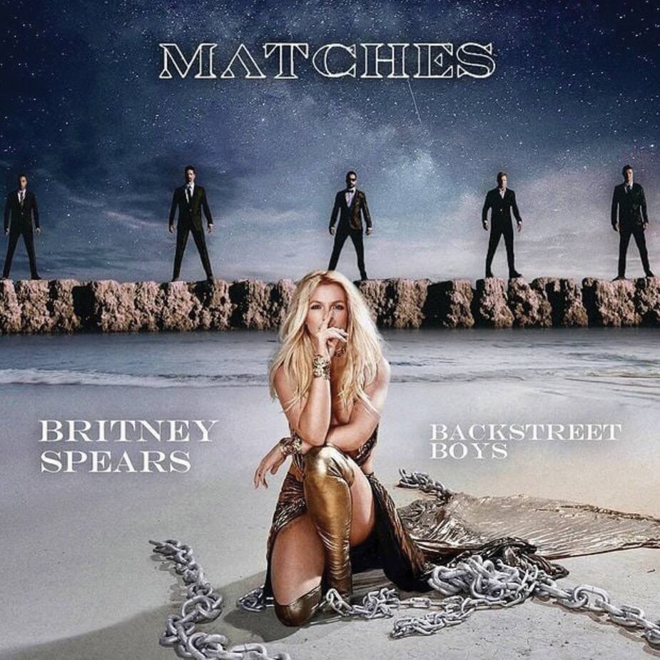 Image principale de l'article Britney Spears en duo avec les Backstreet Boys