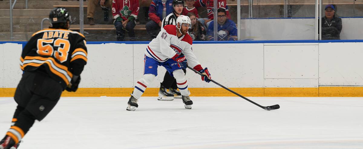 Quentin Miller, Joshua Roy et Jayden Struble en confiance dans un gain contre les Bruins