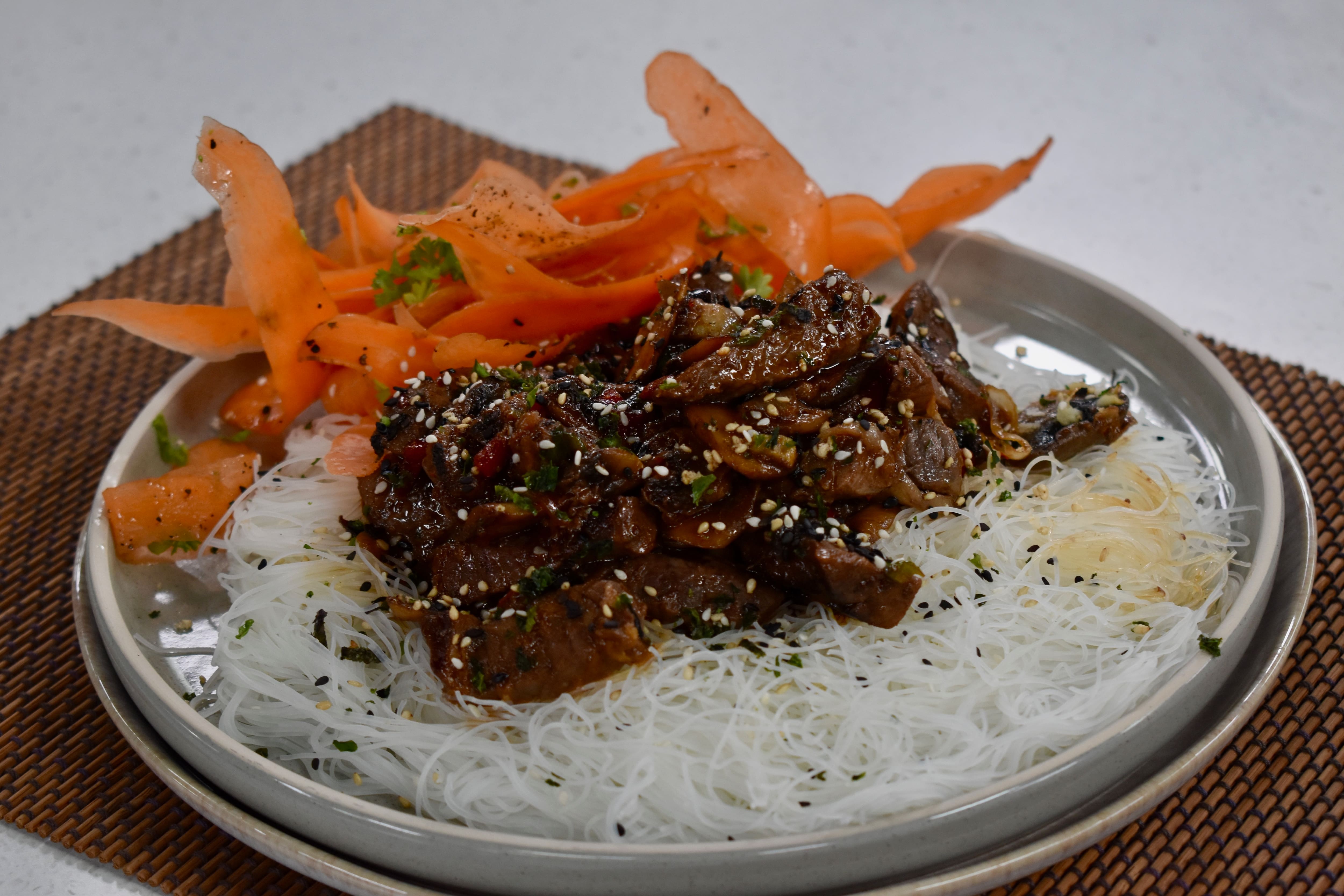 Bœuf sauté aux légumes du Chef Oli