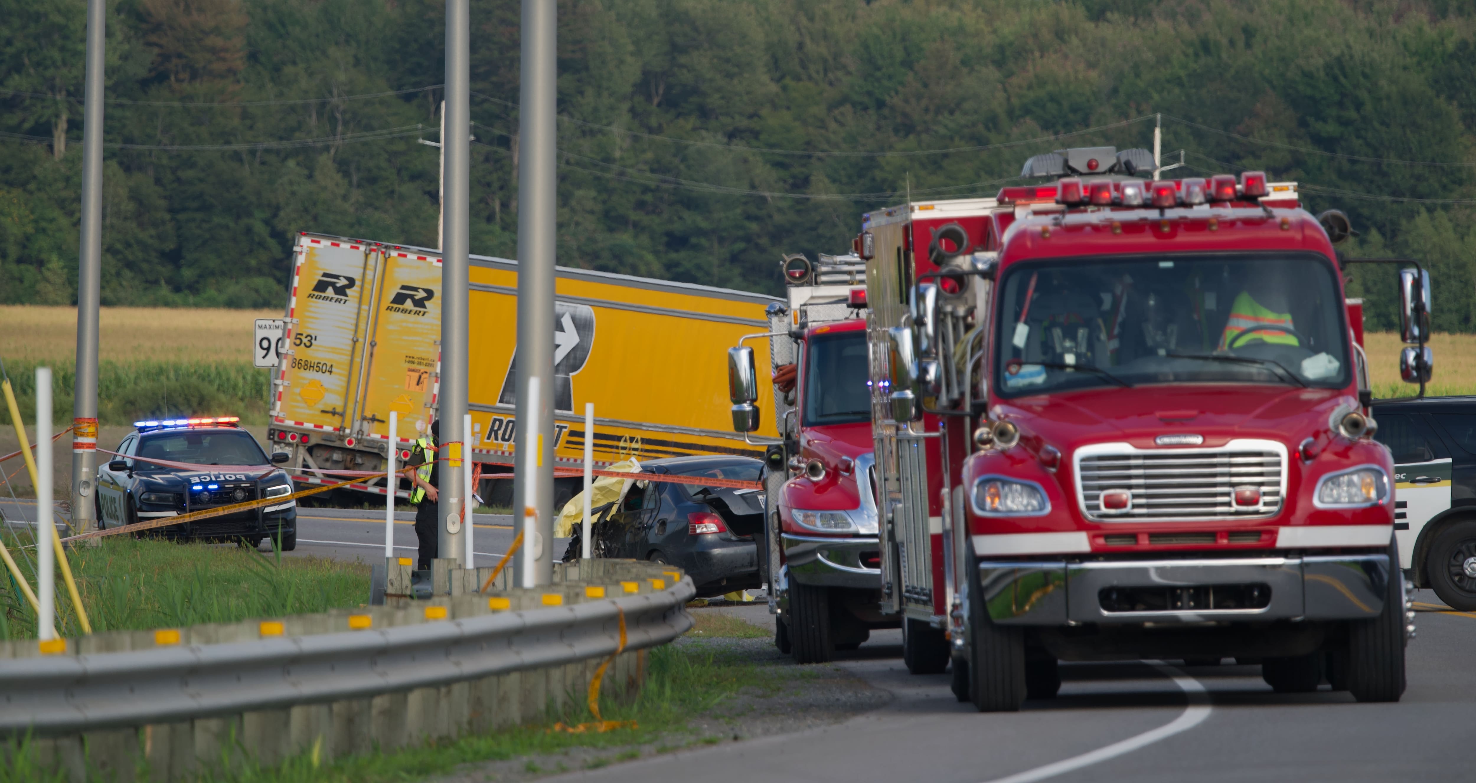 Une intersection dénoncée comme dangereuse par des citoyens et des municipalités à Marieville cause un mort