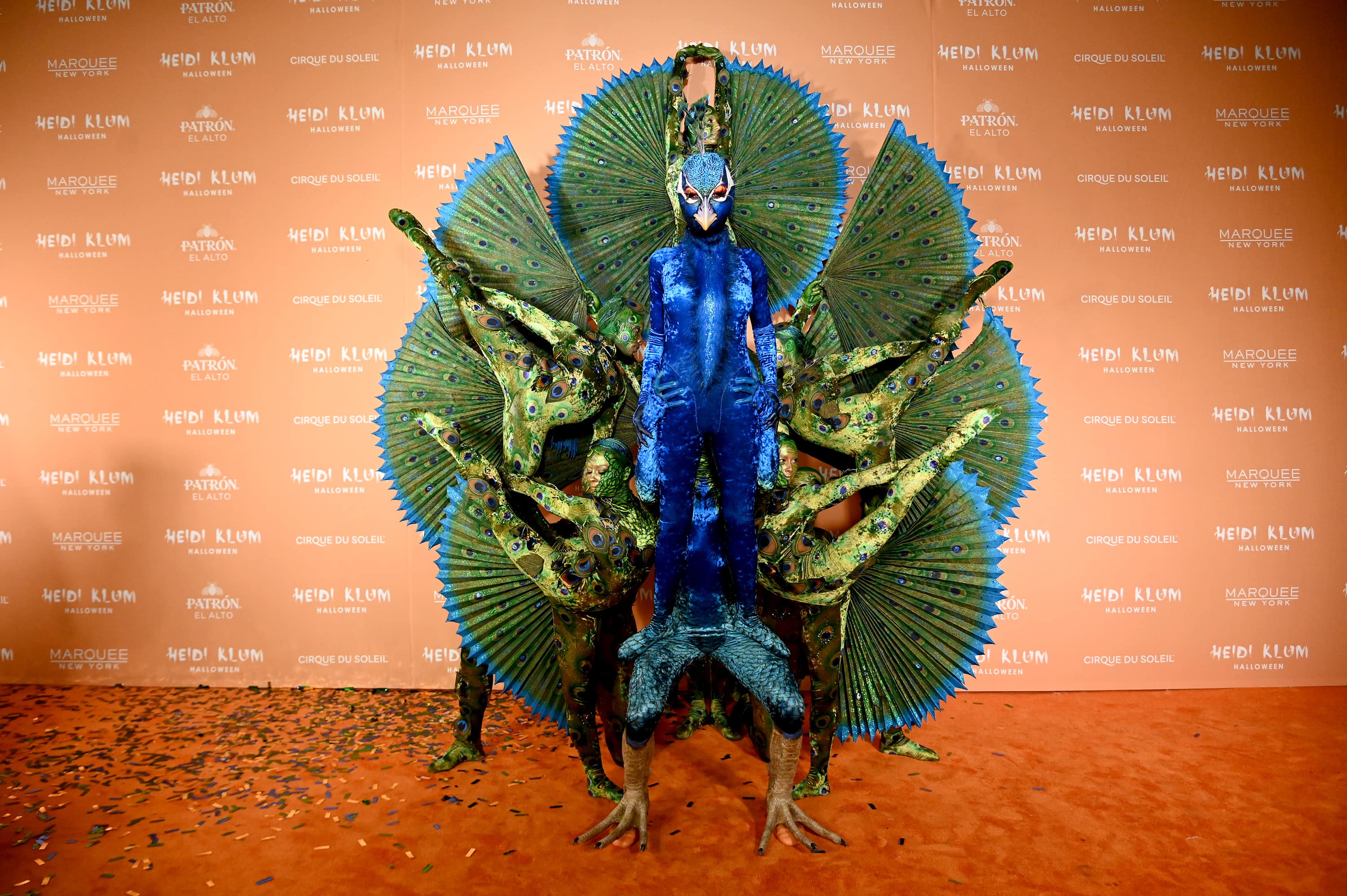 Heidi Klum collabore avec le Cirque du Soleil pour son costume d