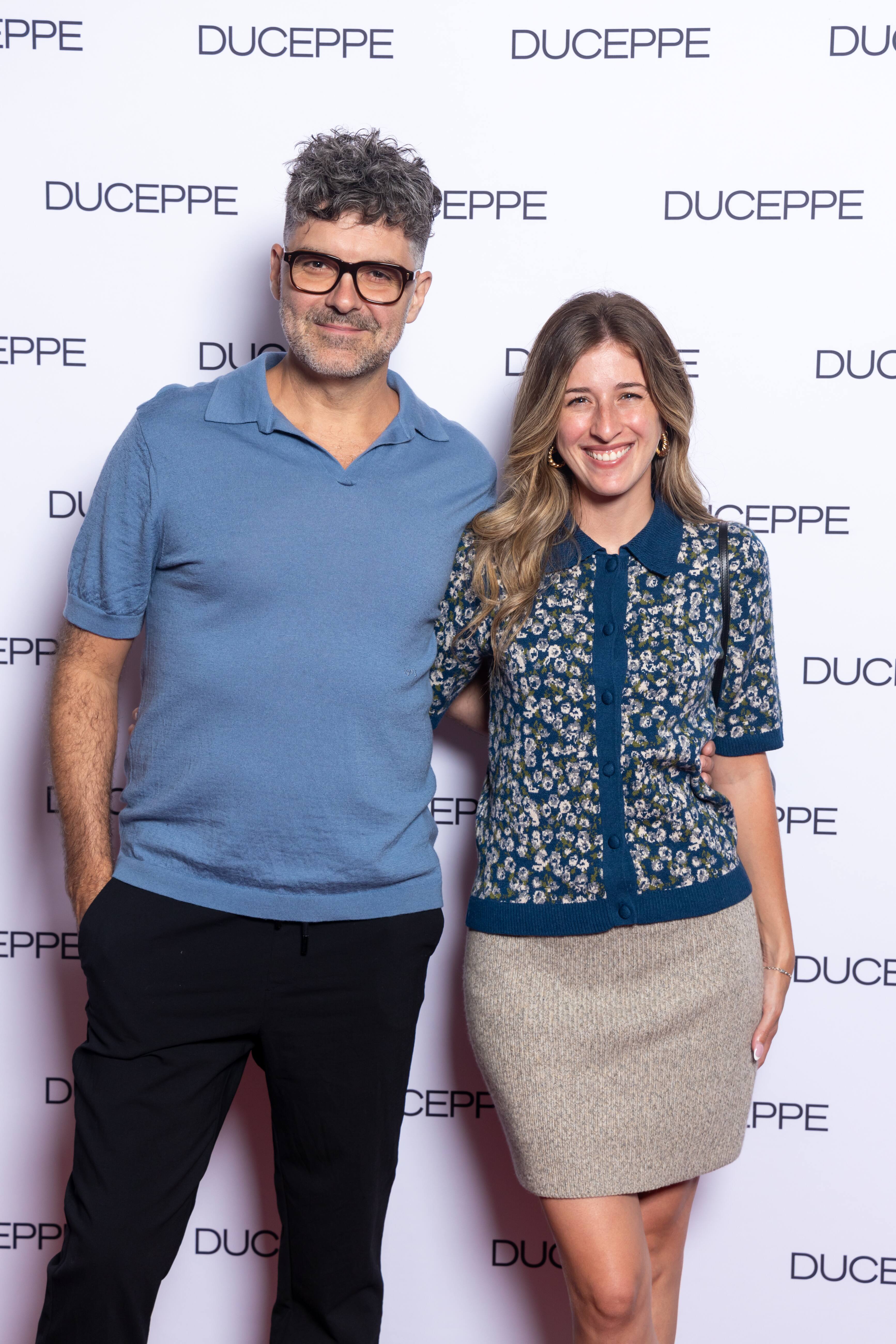 David Savard en compagnie de son amoureuse, Michèle Grégoire.