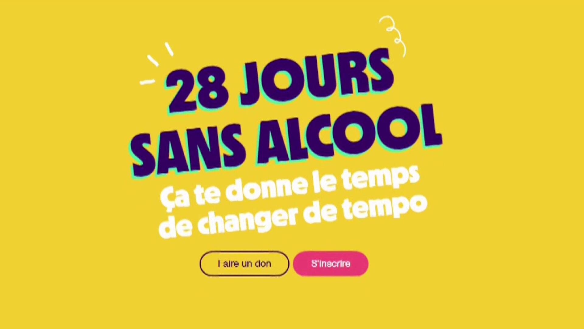 Défi 28 jours sans alcool 2024