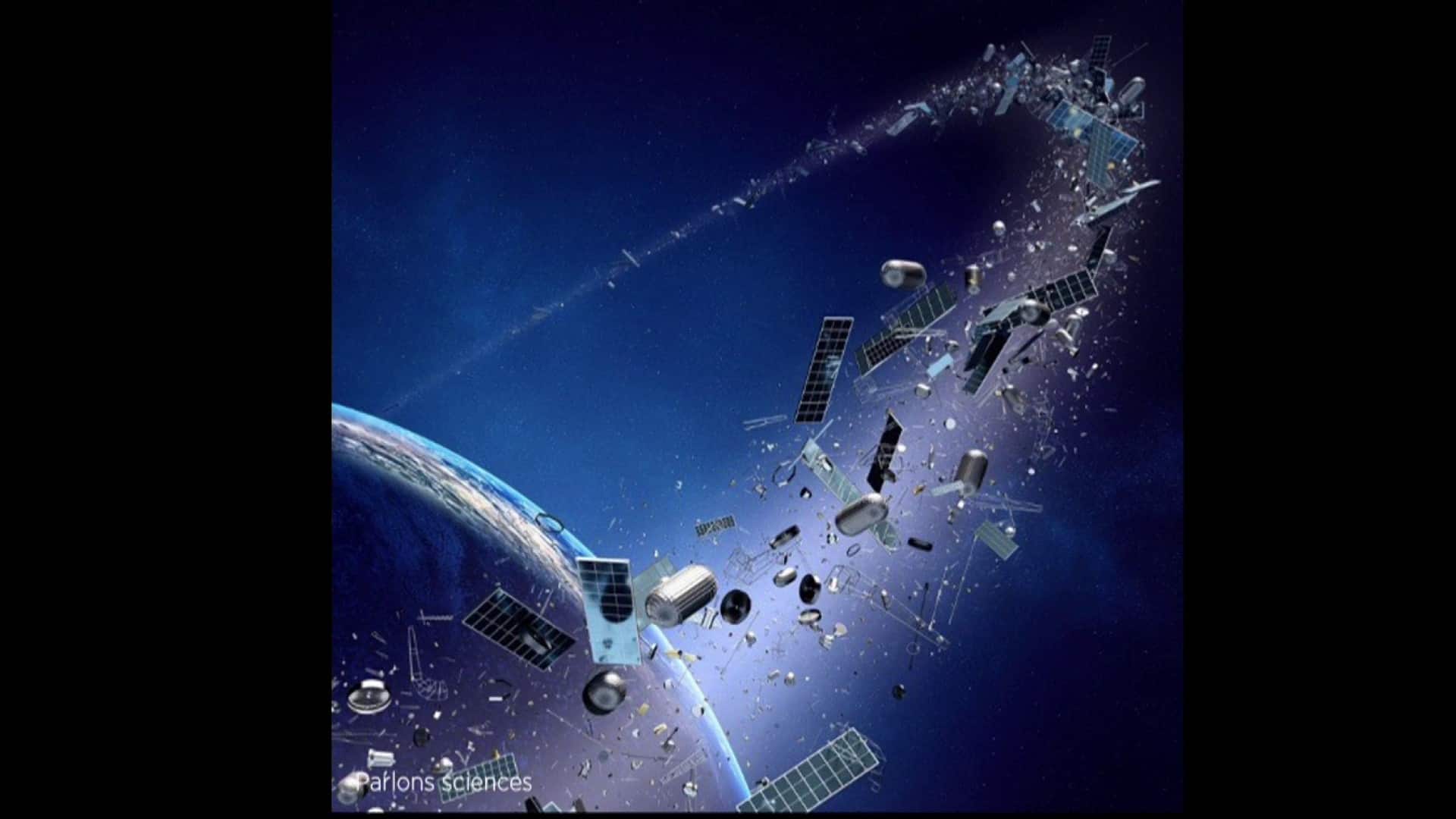 Première pour l'abandon des déchets dans l'espace