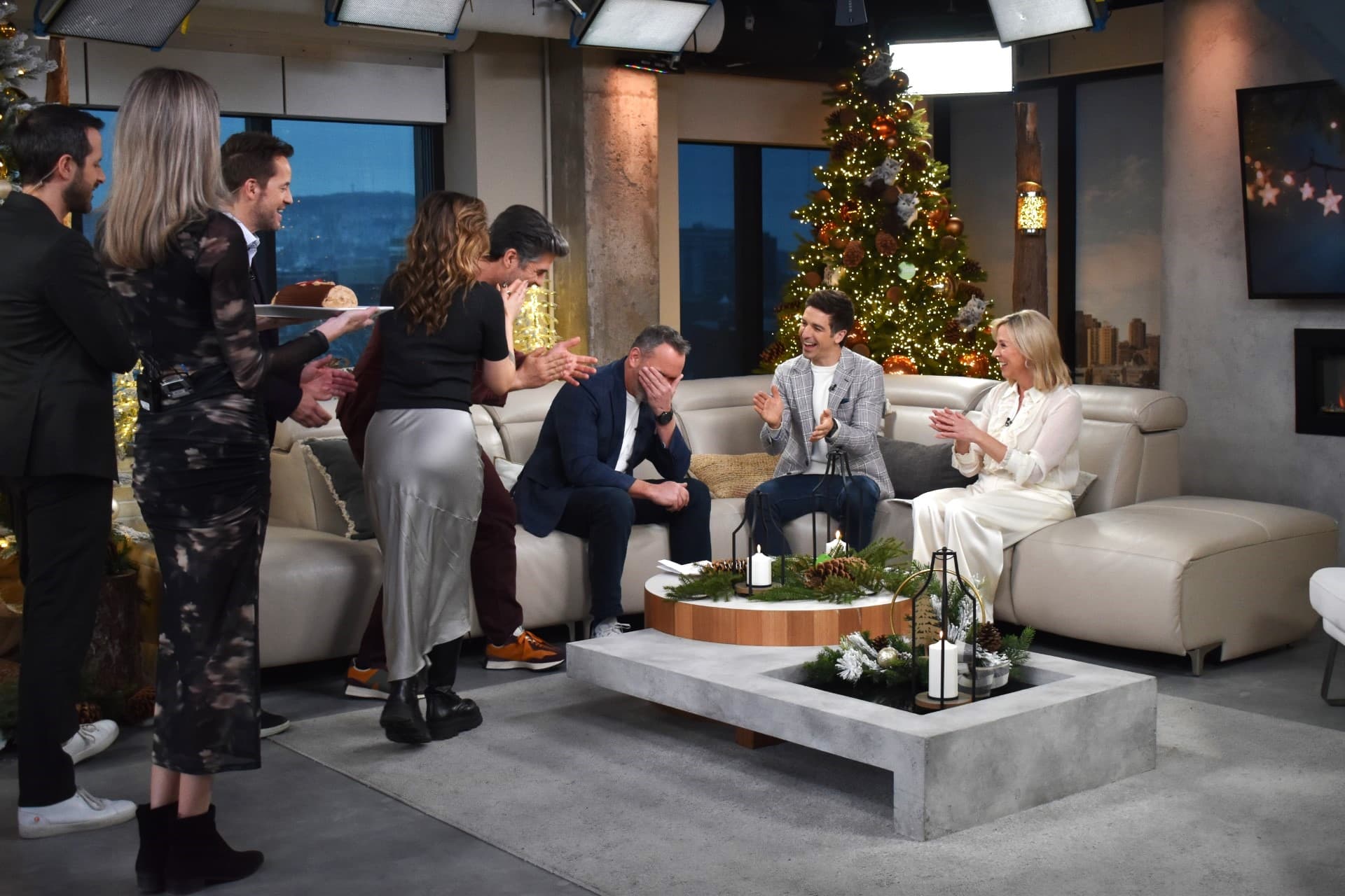 Dave Morissette se fait surprendre sur le plateau