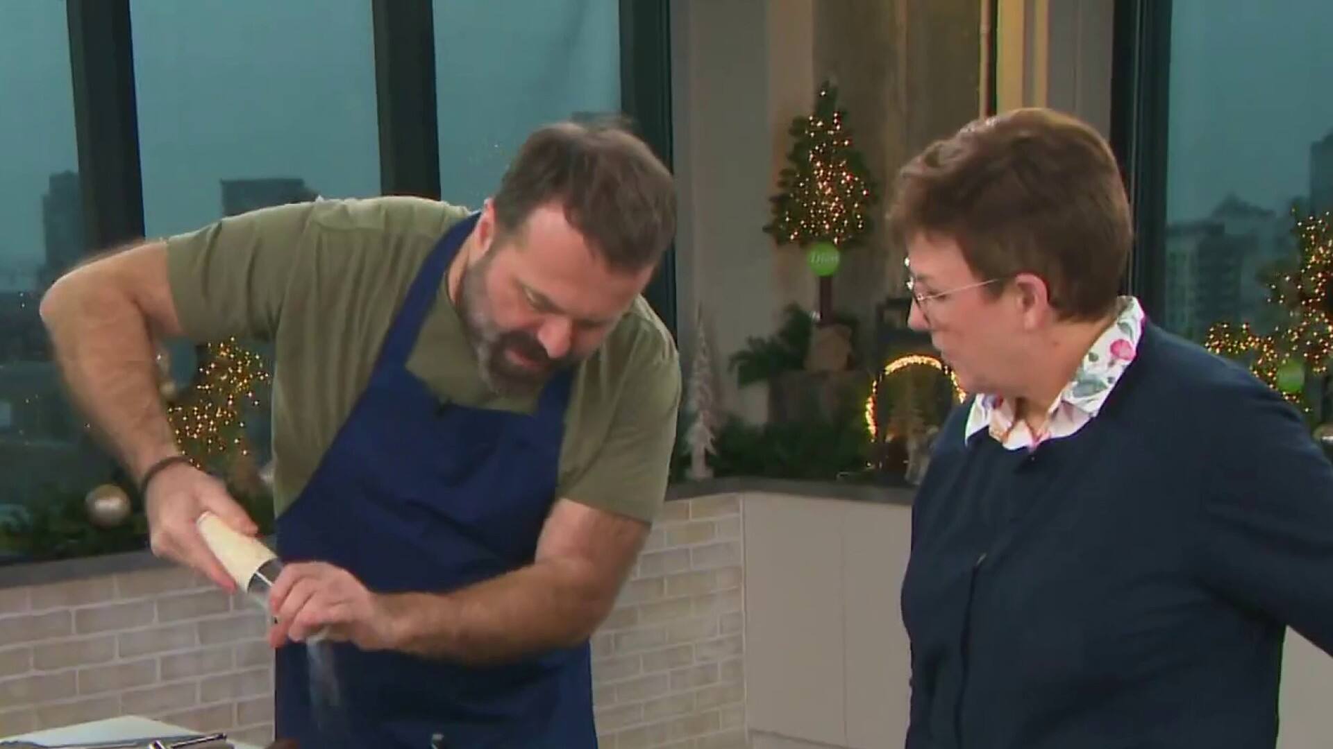 Dave réalise le rêve d'une téléspectatrice