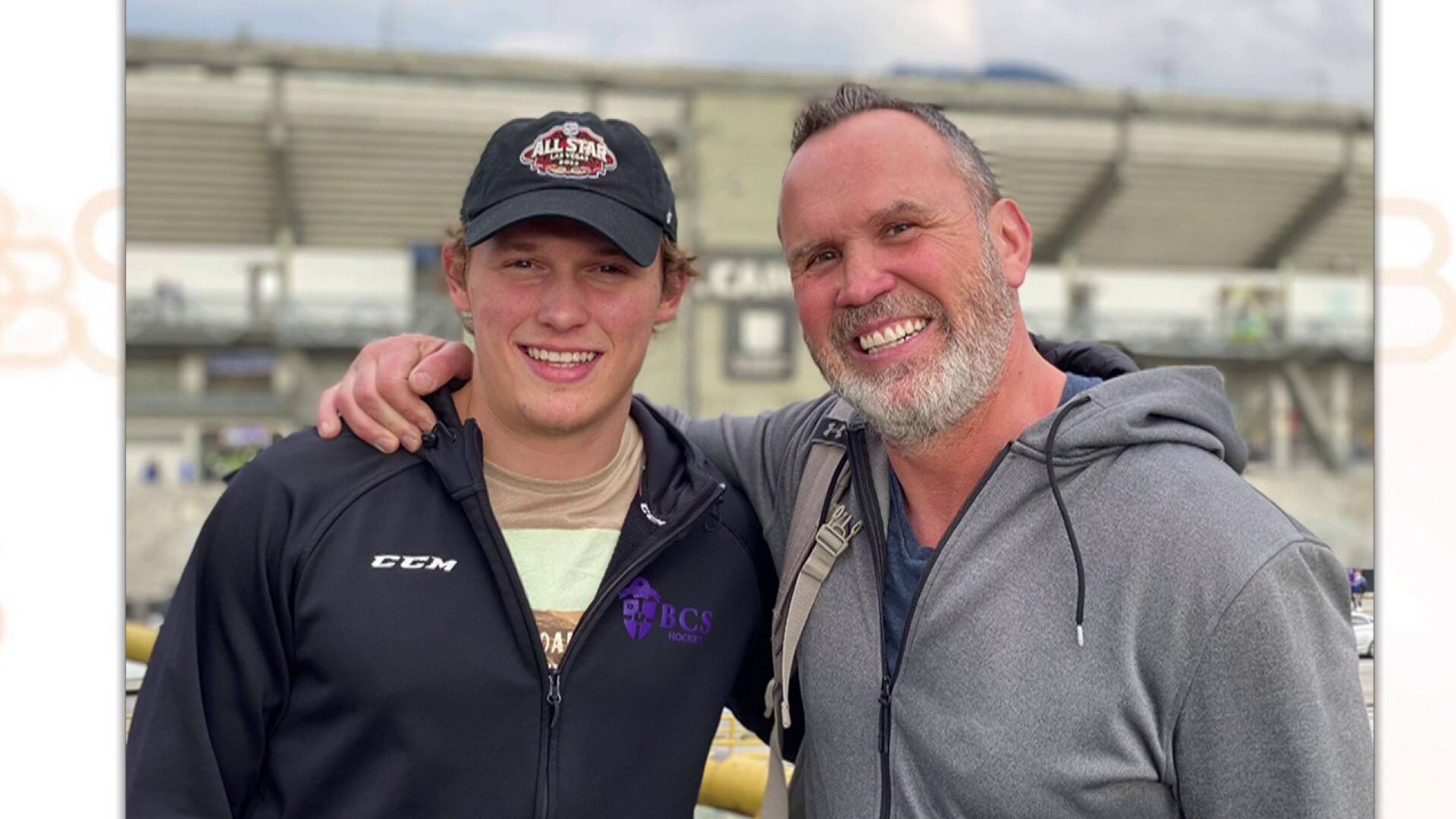 Dave Morissette et son fils Zack à l'aventure