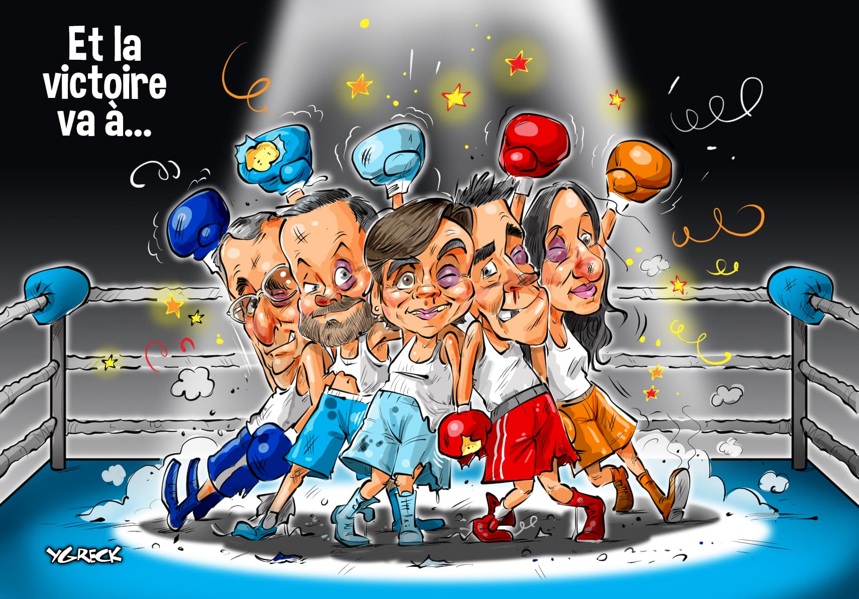 La caricature d’Ygreck