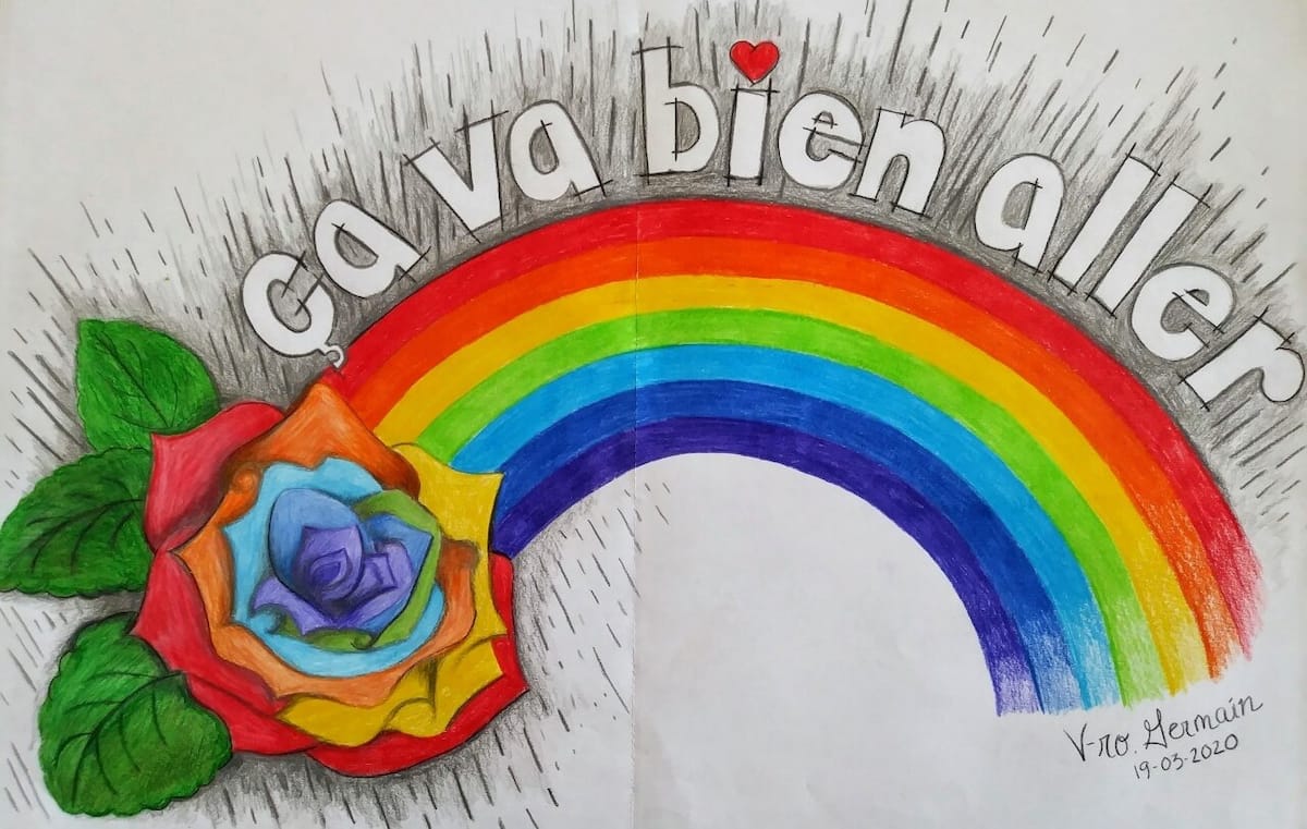 25 Photos Ca Va Bien Aller Sauver Le Monde Un Arc En Ciel A La