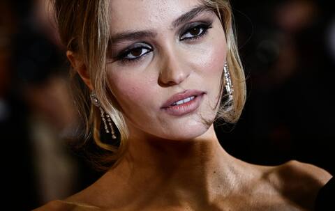 Franco-American actress Lily-Rose Depp, daughter of Johnny Depp and Vanessa Paradis.