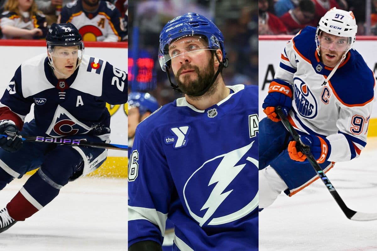 MacKinnon, Kucherov et McDavid en lice pour le Trophée Hart