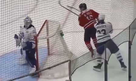 Coup de b&acirc;ton sur la t&ecirc;te: un joueur junior risque une tr&egrave;s longue suspension