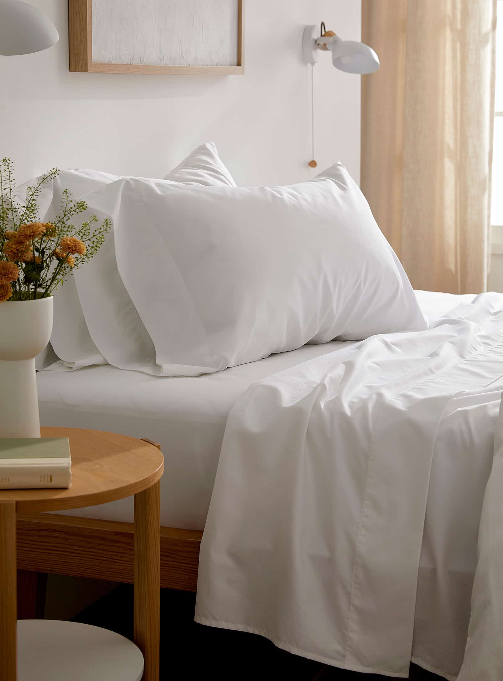 Parure De Draps Pottery Barn Teen - Twin XL, Blanc, Motif Coeurs (État Impeccable)
