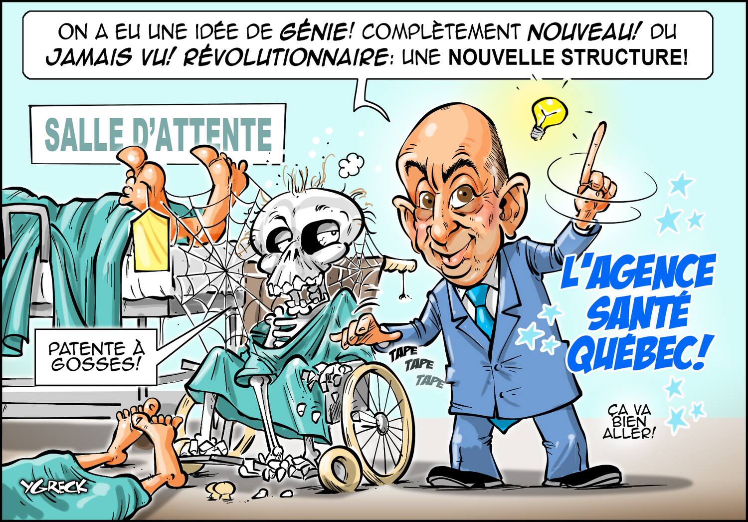 La caricature d'Ygreck | Le Journal de Montréal