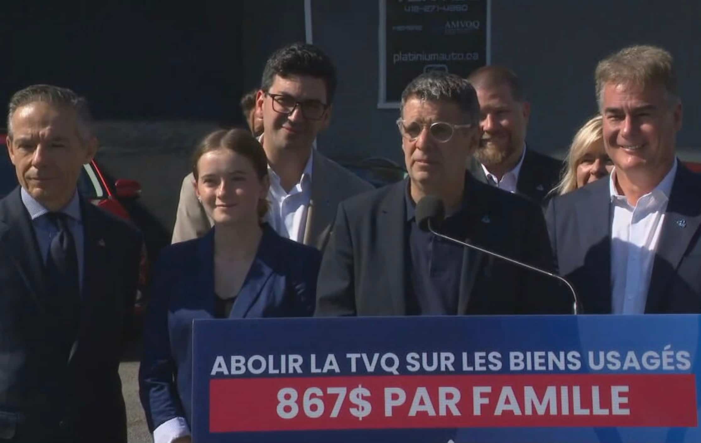 Une taxe «régressive»: Éric Duhaime veut détaxer les produits usagés