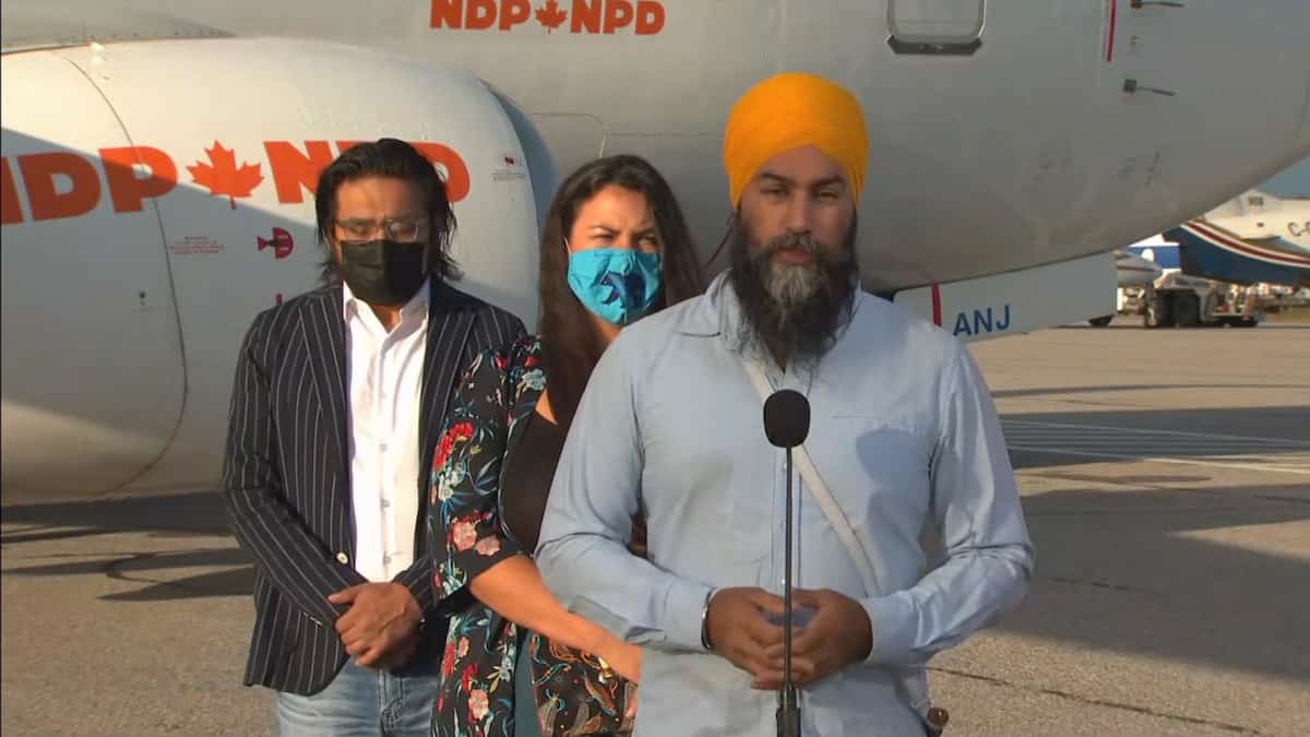 Jagmeet Singh s’attaque aux promesses des libéraux