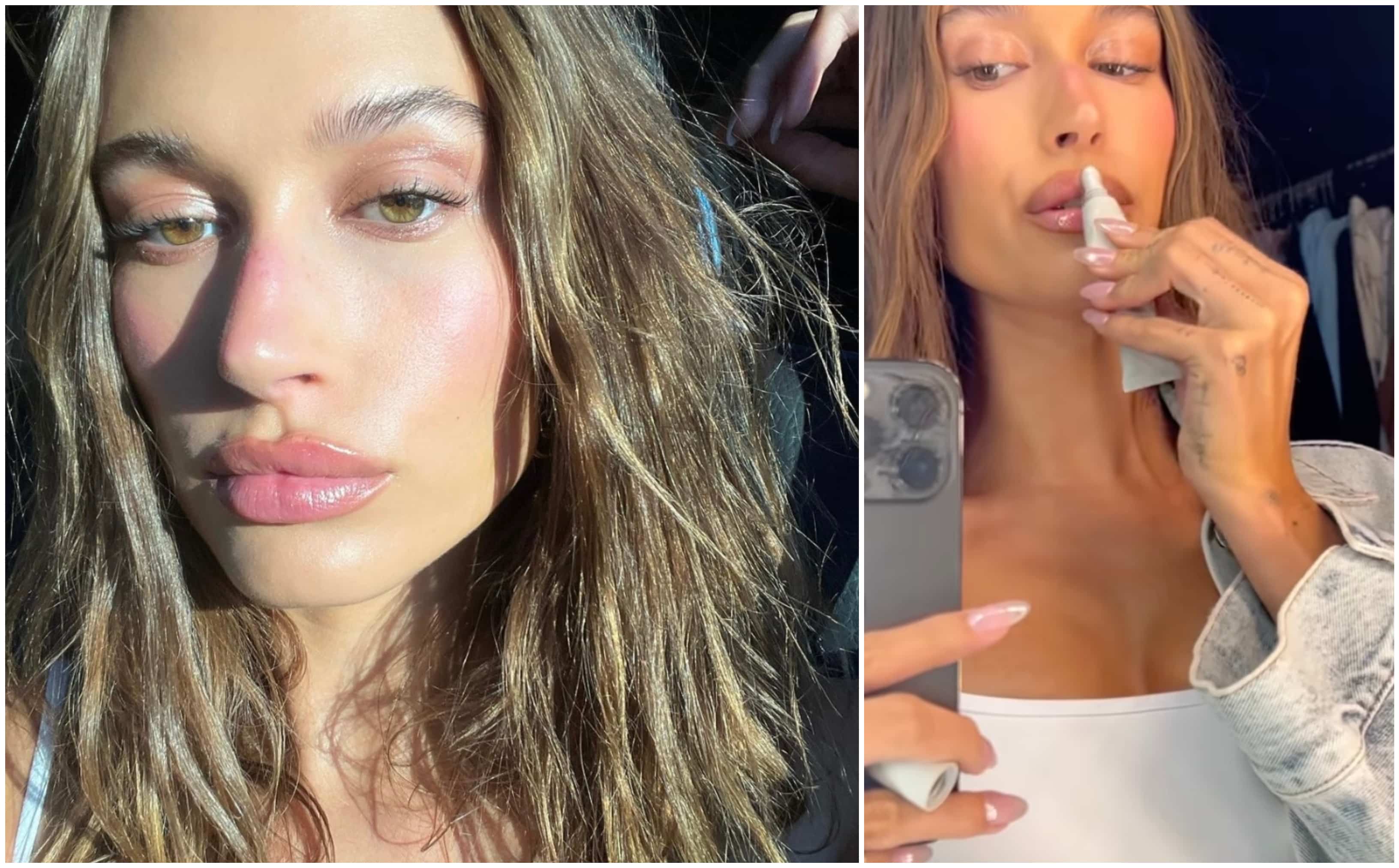 Comment recréer la bouche pulpeuse d'Hailey Bieber