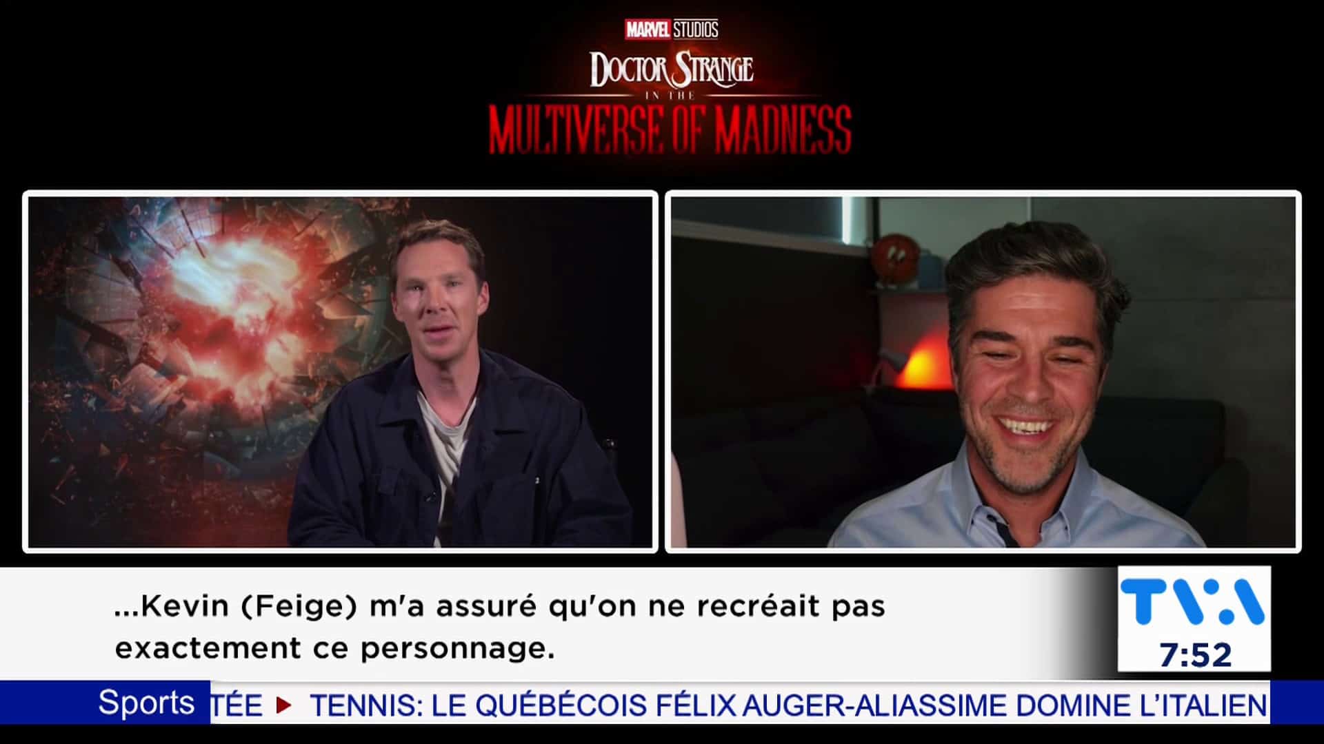 Mathieu entrevue Benedict Cumberbatch!