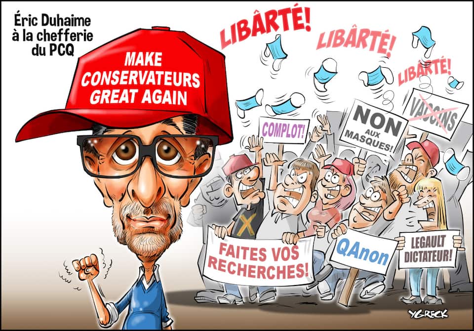 La caricature d'Ygreck | Le Journal de Québec