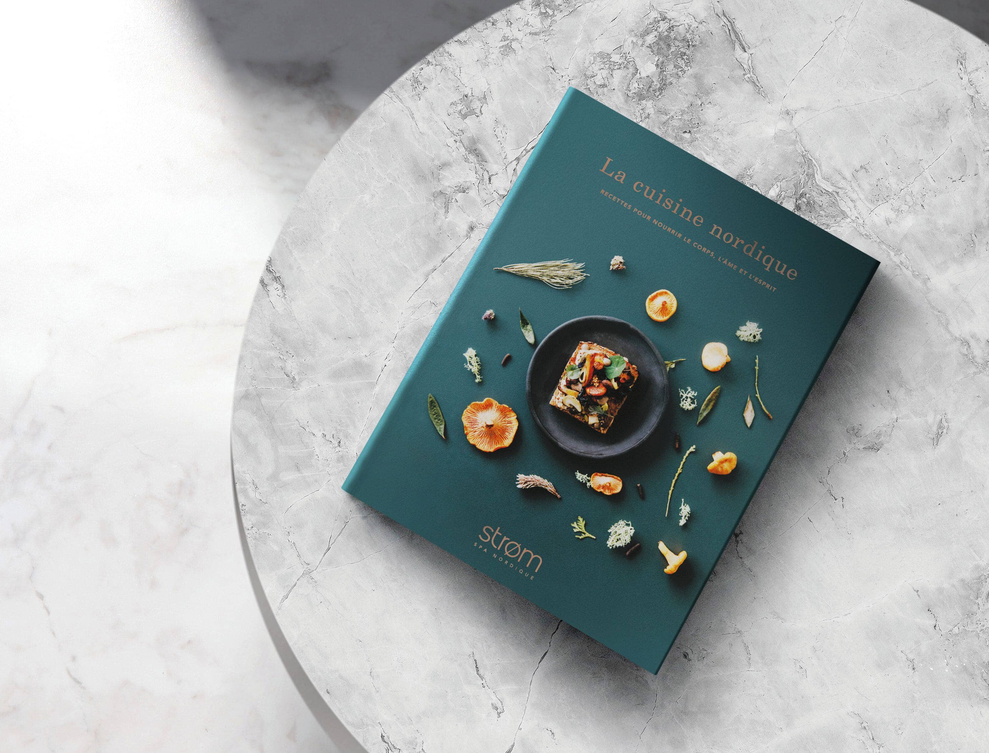 Le Strom spa nordique sort un livre de recettes