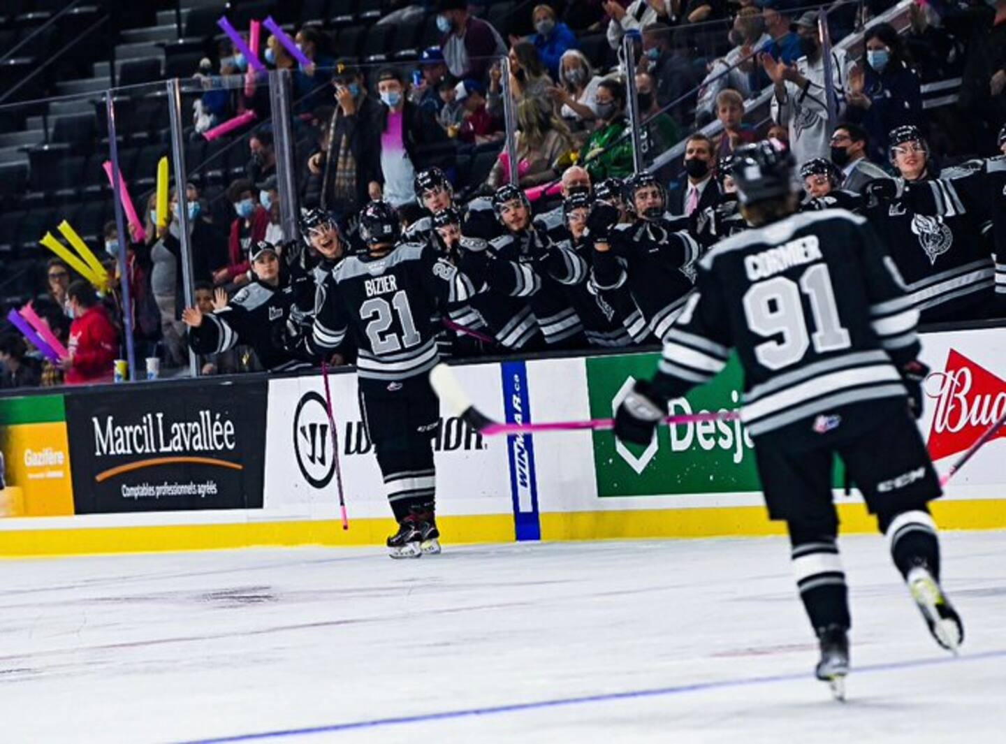 LHJMQ : Mathieu Bizier fait la pluie et le beau temps