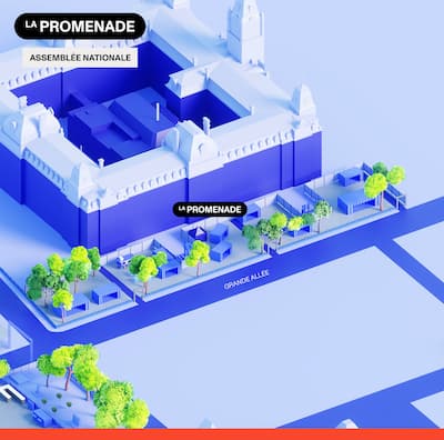 La Promenade, aux abords da Grande Allée, será inaugurada em FEQ 2026.