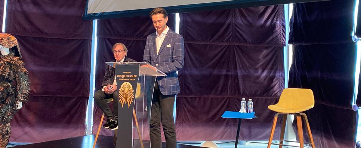 Changement de garde au Cirque du Soleil