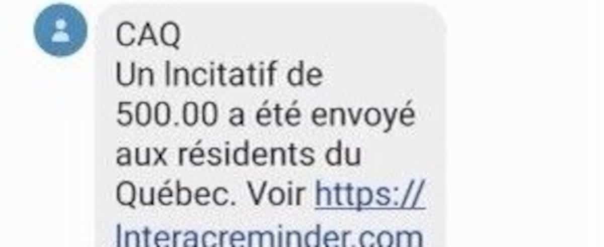 Crédit d’impôt de 500 $: déjà des arnaqueurs à l’oeuvre