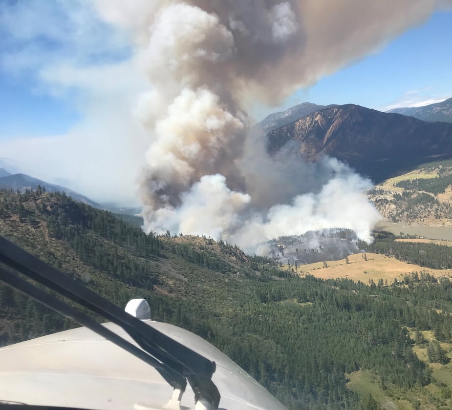Image principale de l'article Lytton fait de nouveau face aux feux de forêt