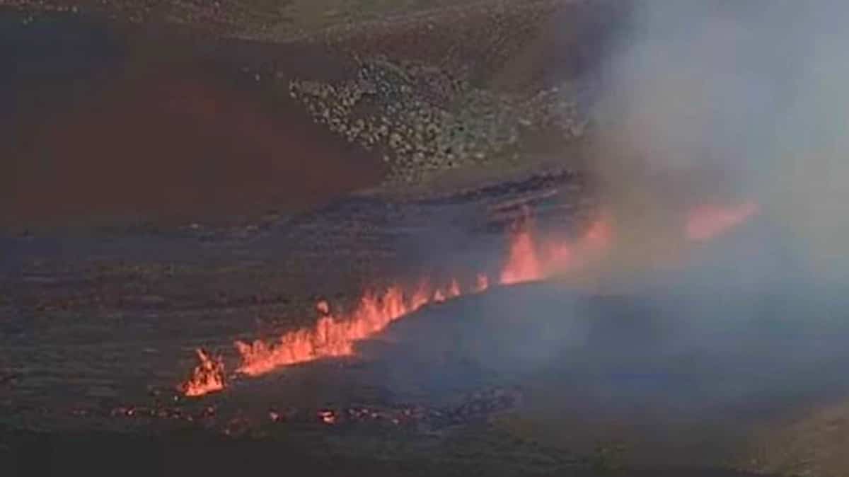 Islande: éruption dans une fissure volcanique près de Reykjavik